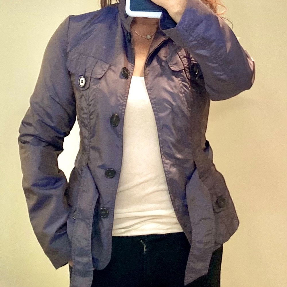 Benetton Purple Iridescent Nylon Jacket - Picture 2 of 9